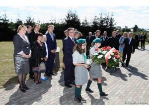 Wizyta prezydenta Bronisława Komorowskiego w Łące Wizyta prezydenta Bronisława Komorowskiego w Łące