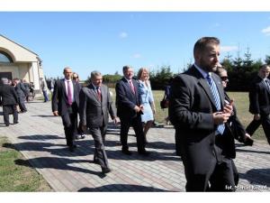 Wizyta prezydenta Bronisława Komorowskiego w Łące Wizyta prezydenta Bronisława Komorowskiego w Łące