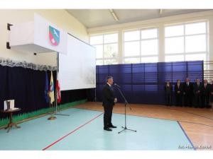 Wizyta prezydenta Bronisława Komorowskiego w Łące Wizyta prezydenta Bronisława Komorowskiego w Łące