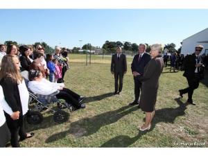 Wizyta prezydenta Bronisława Komorowskiego w Łące Wizyta prezydenta Bronisława Komorowskiego w Łące