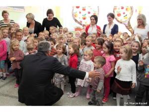 Wizyta prezydenta Bronisława Komorowskiego w Łące Wizyta prezydenta Bronisława Komorowskiego w Łące