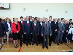 Wizyta prezydenta Bronisława Komorowskiego w Łące Wizyta prezydenta Bronisława Komorowskiego w Łące