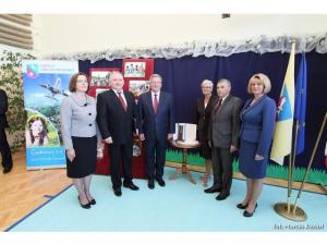 Wizyta prezydenta Bronisława Komorowskiego w Łące Wizyta prezydenta Bronisława Komorowskiego w Łące