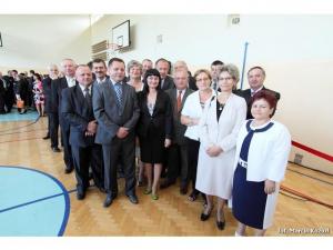 Wizyta prezydenta Bronisława Komorowskiego w Łące Wizyta prezydenta Bronisława Komorowskiego w Łące