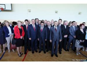 Wizyta prezydenta Bronisława Komorowskiego w Łące Wizyta prezydenta Bronisława Komorowskiego w Łące