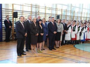 Wizyta prezydenta Bronisława Komorowskiego w Łące Wizyta prezydenta Bronisława Komorowskiego w Łące