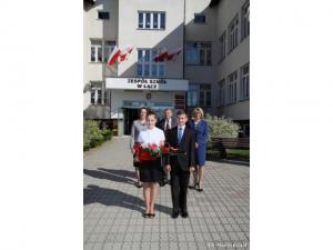 Wizyta prezydenta Bronisława Komorowskiego w Łące Wizyta prezydenta Bronisława Komorowskiego w Łące